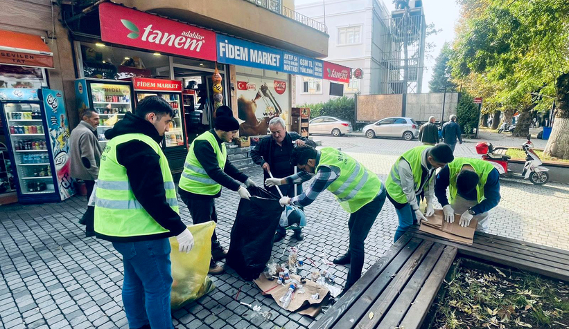 Çevre kirliliğine dikkat çektiler