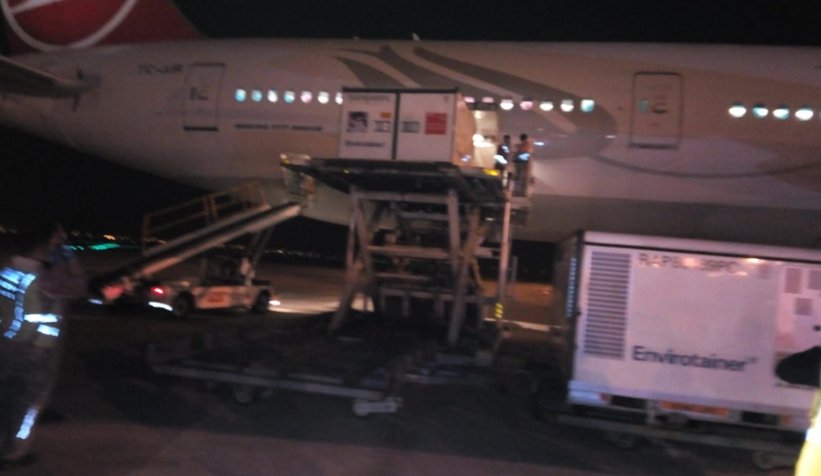 Çin aşısı Türkiye'ye geldi