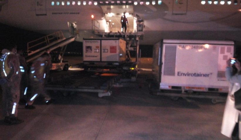 Çin aşısı Türkiye'ye geldi