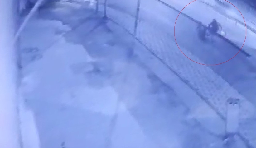 Cinayet anı kamerada