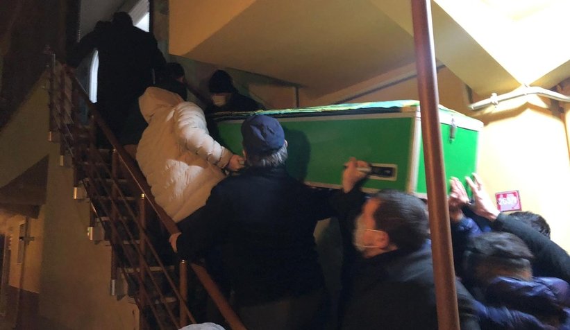 Cinayete kurban giden Ali Atmaca'nın cenazesi evine getirildi