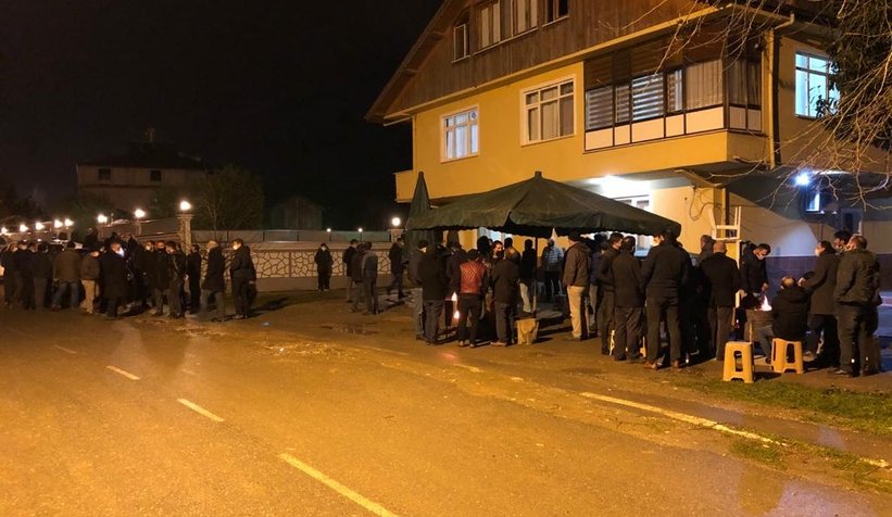 Cinayete kurban giden Ali Atmaca'nın cenazesi evine getirildi