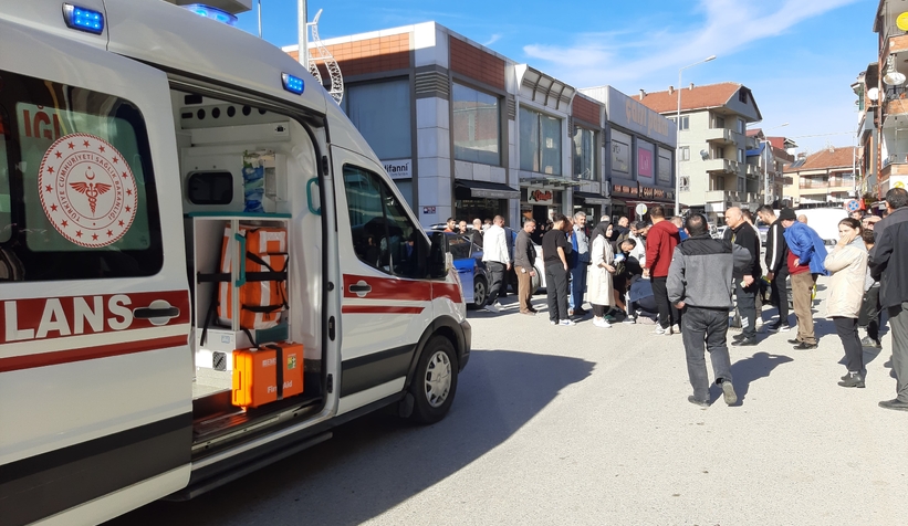 Cip ile çarpışan motosiklet sürücüsü yaralandı