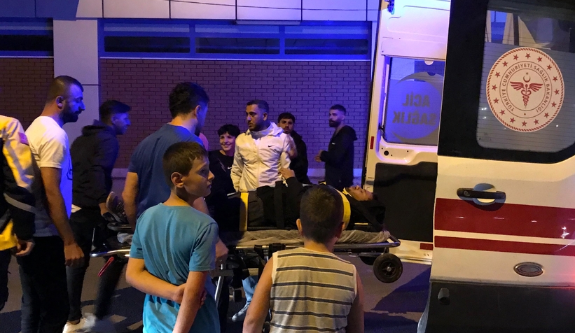 Cip ile çarpışan motosikletli yaralandı