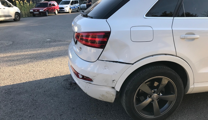 Cip ile çarpışan motosikletli yaralandı