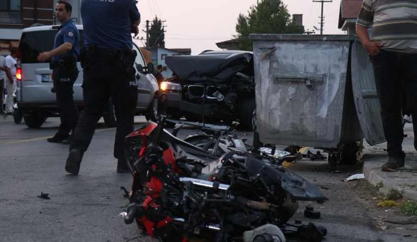 Cip ile motosiklet kafa kafaya çarpıştı; 17 yaşındaki genç öldü