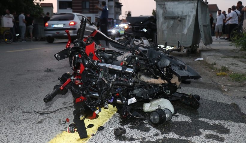 Cip ile motosiklet kafa kafaya çarpıştı; 17 yaşındaki genç öldü