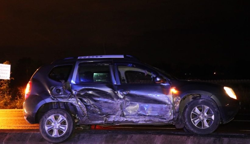 Cip ile otomobil çarpıştı: 6 yaralı