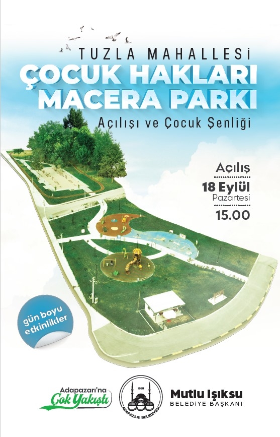 Çocuk Hakları Macera Parkı o tarihte açılıyor