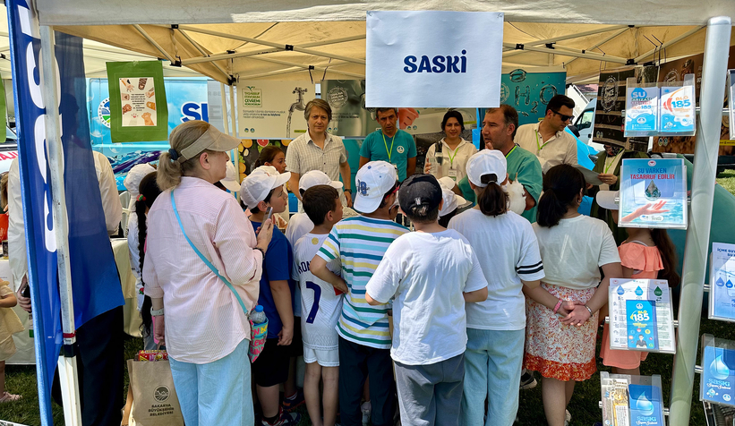 Çocuklar suyun yolculuğunu yakından izledi