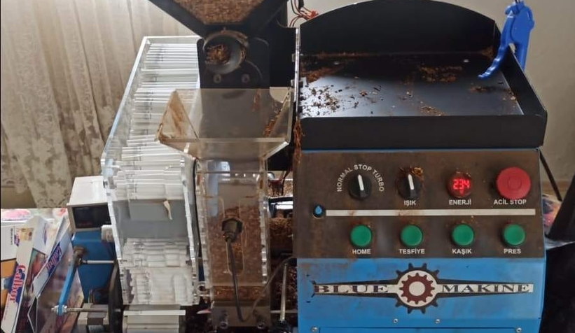 Çok sayıda kaçan ürün ele geçirildi