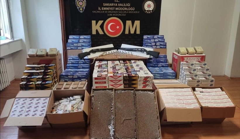 Çok sayıda kaçan ürün ele geçirildi