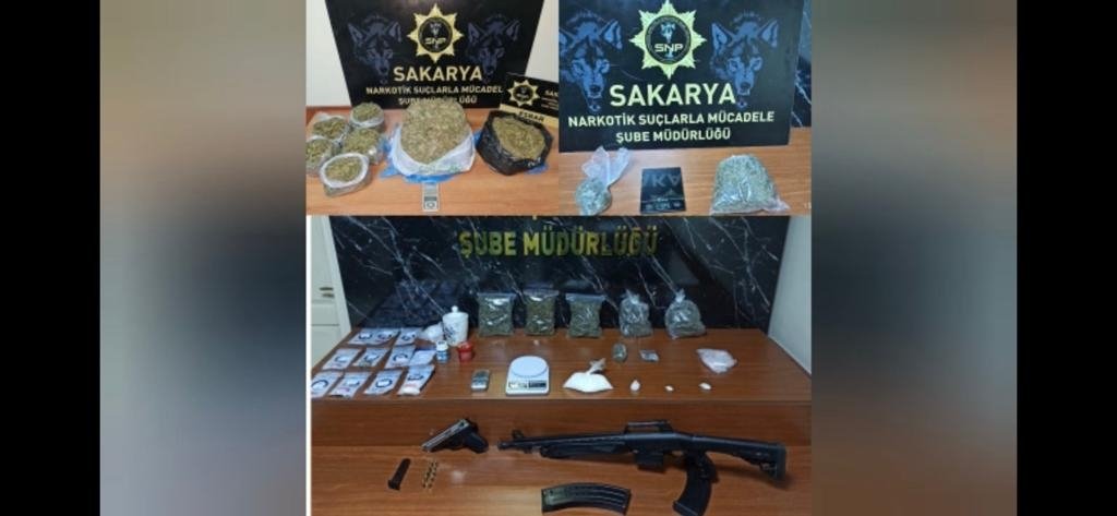 Çok sayıda uyuşturucu ele geçirildi