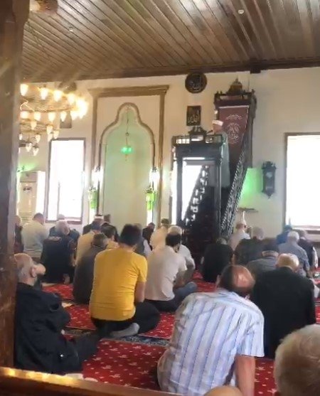 Cuma hutbesinde imamdan şampiyonluk duası