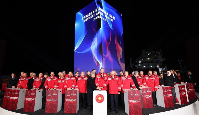 Cumhurbaşkanı Erdoğan'dan doğalgaz müjdesi