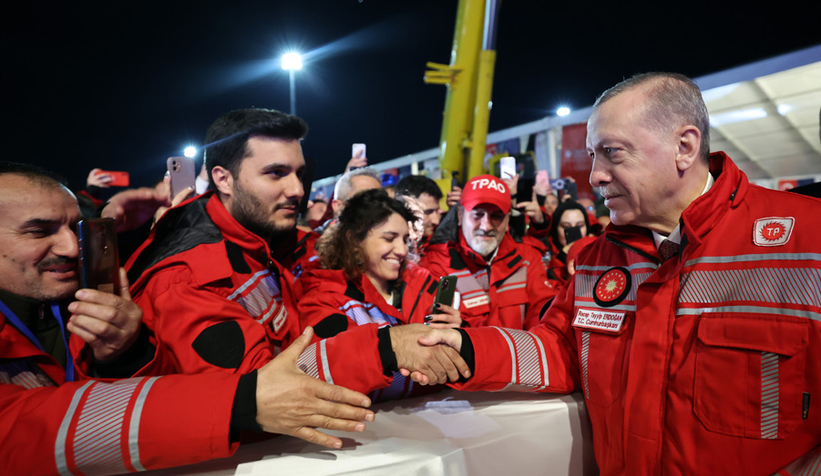 Cumhurbaşkanı Erdoğan'dan doğalgaz müjdesi