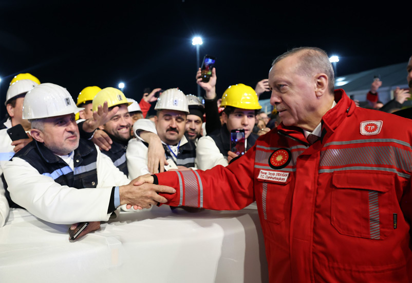 Cumhurbaşkanı Erdoğan'dan doğalgaz müjdesi