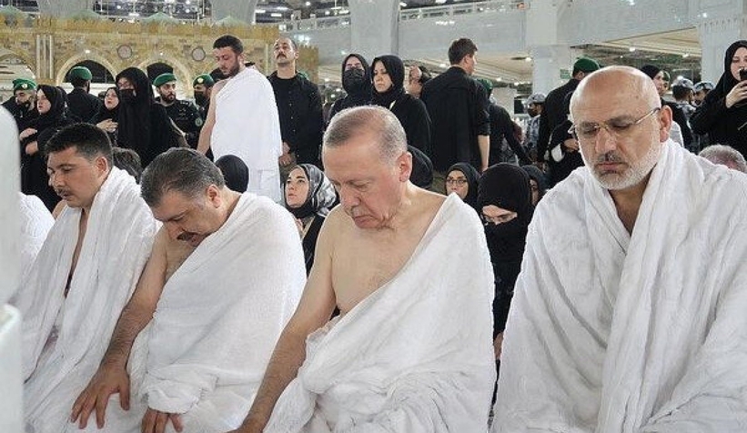 Cumhurbaşkanı Erdoğan'ın umre ziyaretinden özel kareler
