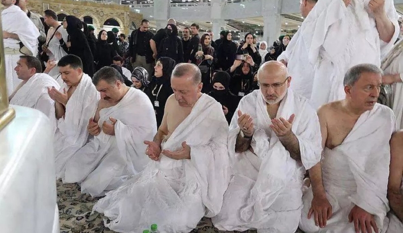 Cumhurbaşkanı Erdoğan'ın umre ziyaretinden özel kareler