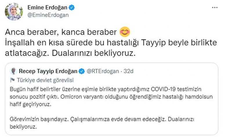 Cumhurbaşkanı Erdoğan, koronavirüse yakalandı