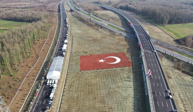 Cumhurbaşkanı Erdoğan, Kuzey Marmara Otoyolu'nun açılışına katıldı