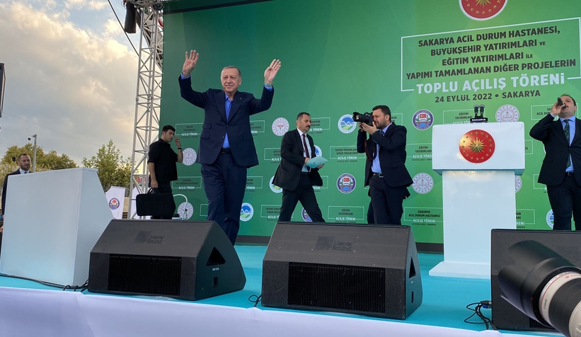 Cumhurbaşkanı Erdoğan Sakarya'da