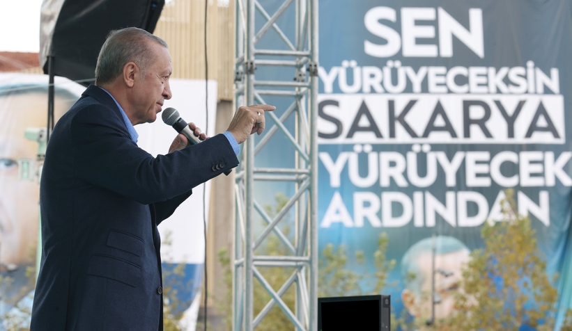 Cumhurbaşkanı Erdoğan Sakarya'da