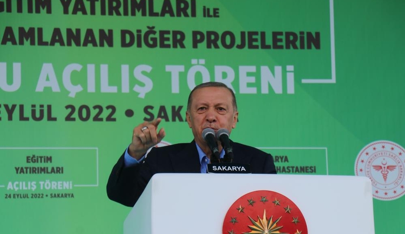 Cumhurbaşkanı Erdoğan Sakarya'da