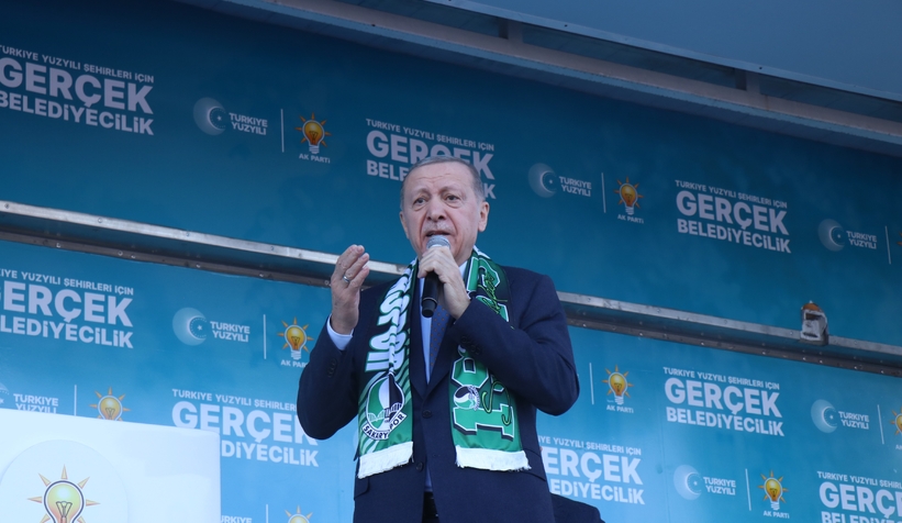 Cumhurbaşkanı Erdoğan Sakaryalılara hitap etti