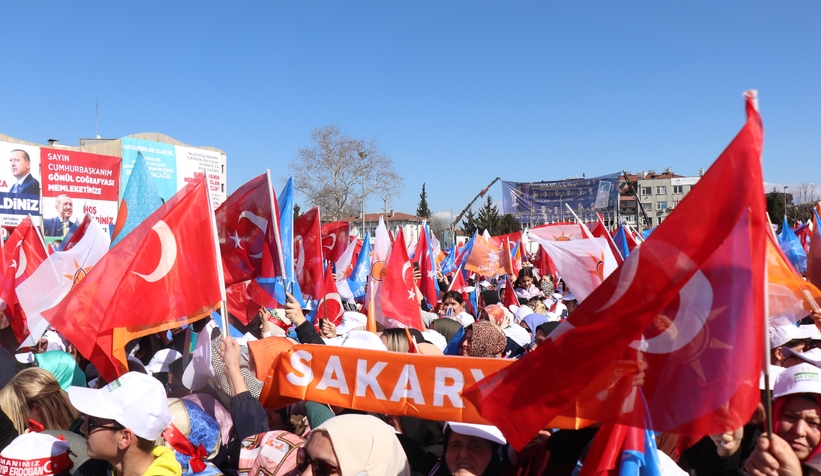 Cumhurbaşkanı Erdoğan Sakaryalılara hitap etti