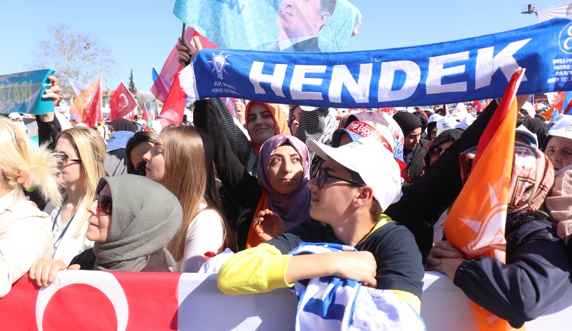 Cumhurbaşkanı Erdoğan Sakaryalılara hitap etti