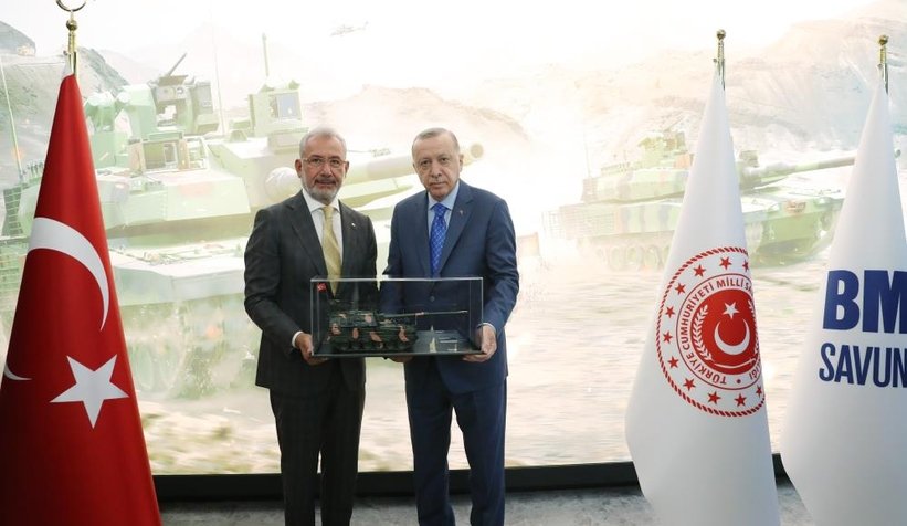 Cumhurbaşkanı Erdoğan Tank Palet Fabrikası'nda işçilere seslendi