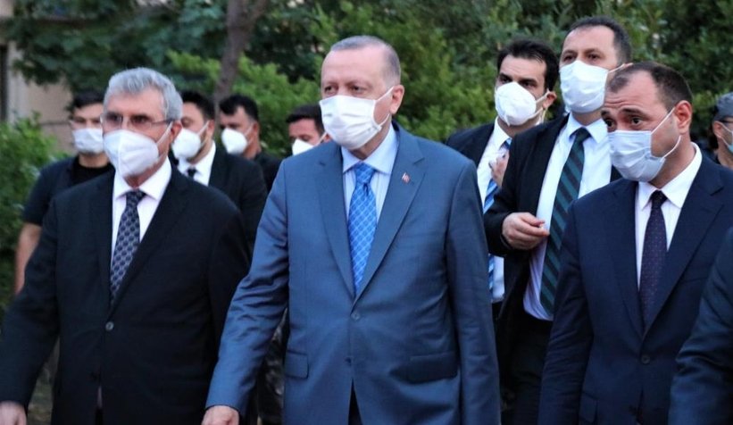 Cumhurbaşkanı Erdoğan’a sevgi seli