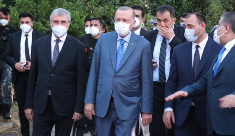 Cumhurbaşkanı Erdoğan’a sevgi seli