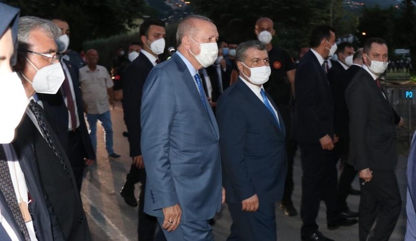 Cumhurbaşkanı Erdoğan’a sevgi seli