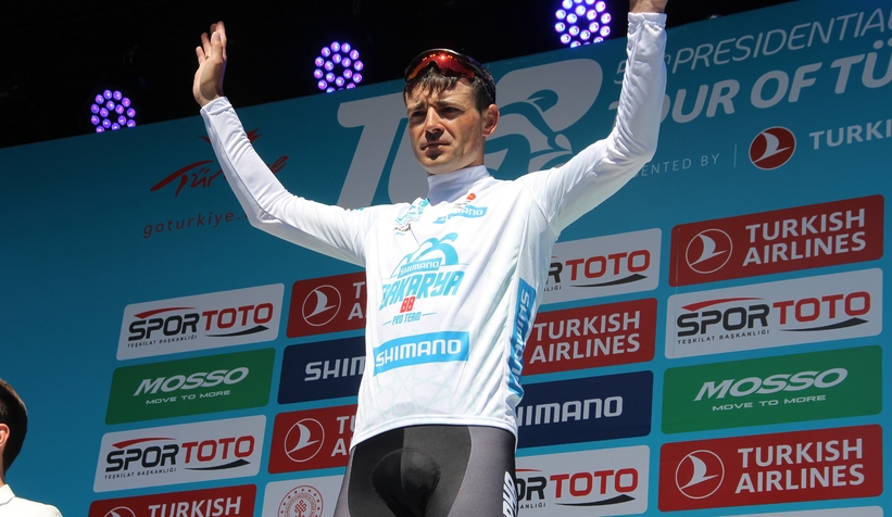 Cumhurbaşkanlığı Bisiklet Turu'nun 4. etabının kazananı Sepulveda oldu