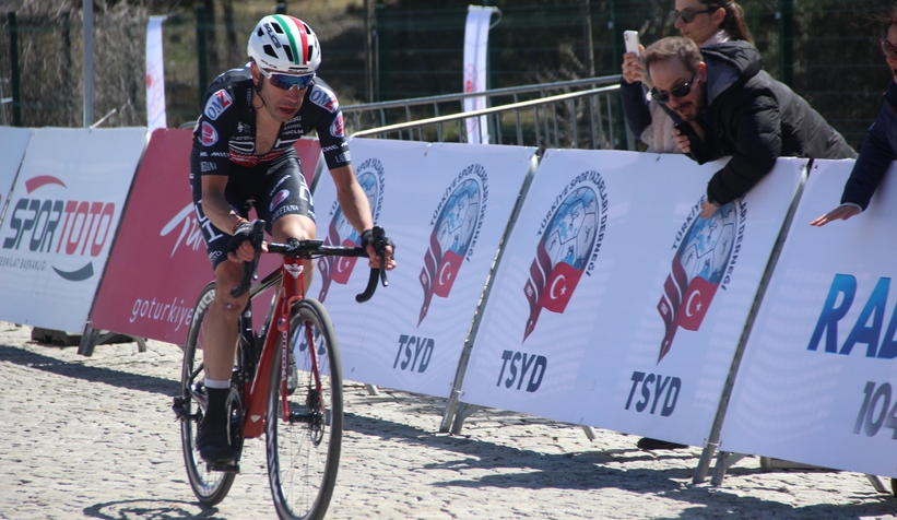 Cumhurbaşkanlığı Bisiklet Turu'nun 4. etabının kazananı Sepulveda oldu