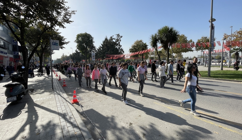 Cumhuriyet'in 100. yıl kutlama provaları başladı