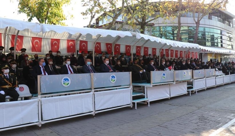 Cumhuriyet’in 98. yılı Sakarya’da coşkuyla kutlandı