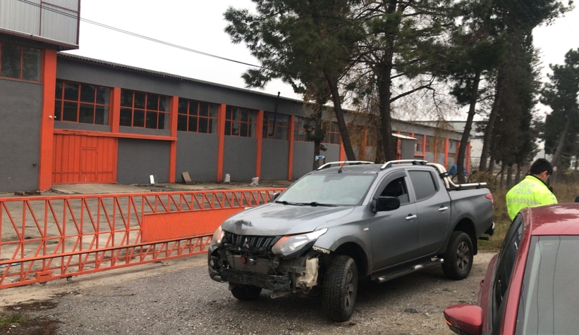 D-100'de 4 araçlı kaza: 1 yaralı