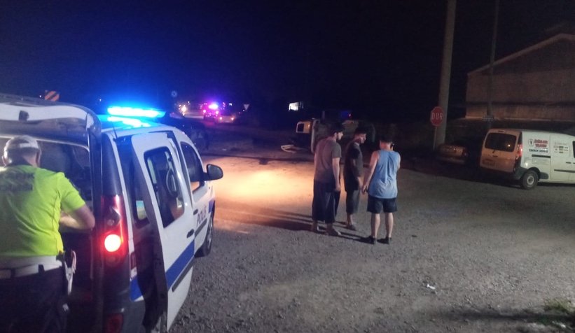 D-100'de kaza: 2 yaralı