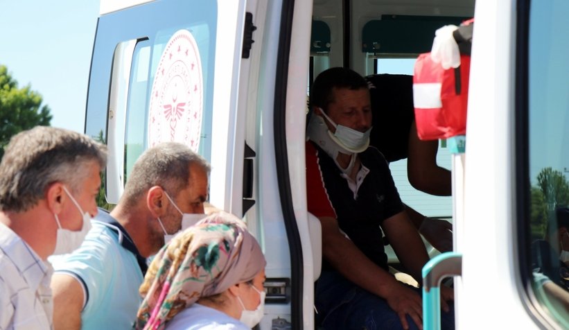 D-100'de kaza:1'i çocuk 5 yaralı