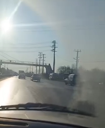 D-100'de yakıt kazası