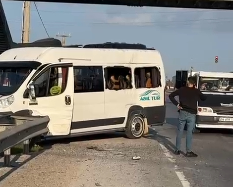 D-100'de yakıt kazası