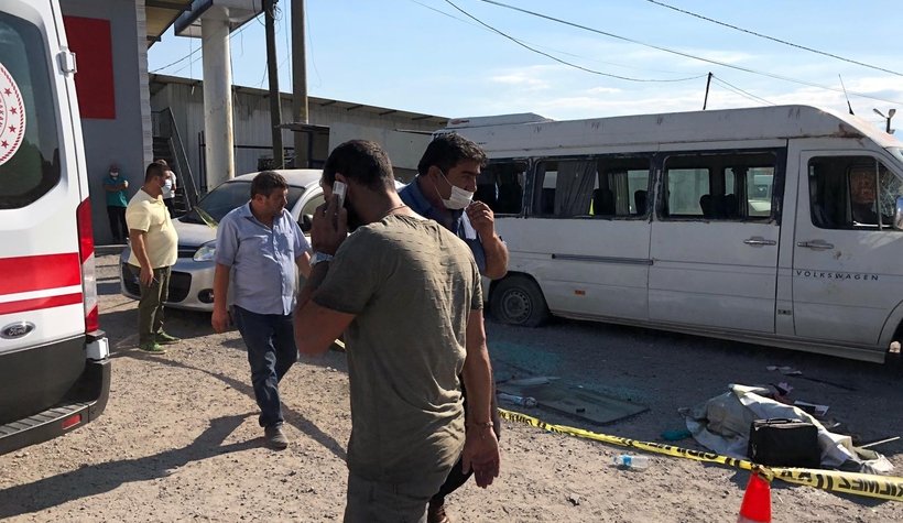 D-100'de zincirleme kaza, yaralılar var