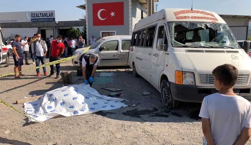 D-100'de zincirleme kaza, yaralılar var