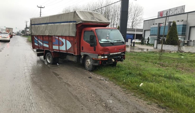 D-100'de zincirleme kaza