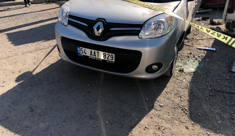 D-100'deki korkunç kaza kamerada