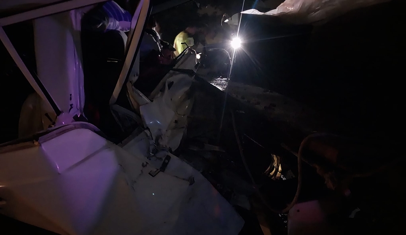 D-100 savaş alanına döndü