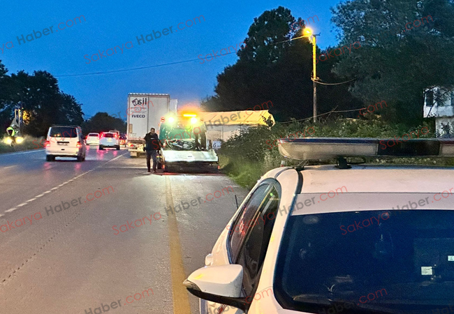 D-100'de feci kaza: 2 ağır yaralı